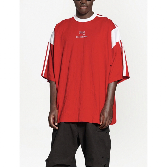 BALENCIAGA 2022AW Sporty B Boxy Fit Tee