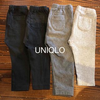 ユニクロ(UNIQLO)のUNIQLO レギンスパンツ 80cm 4着セット(パンツ)