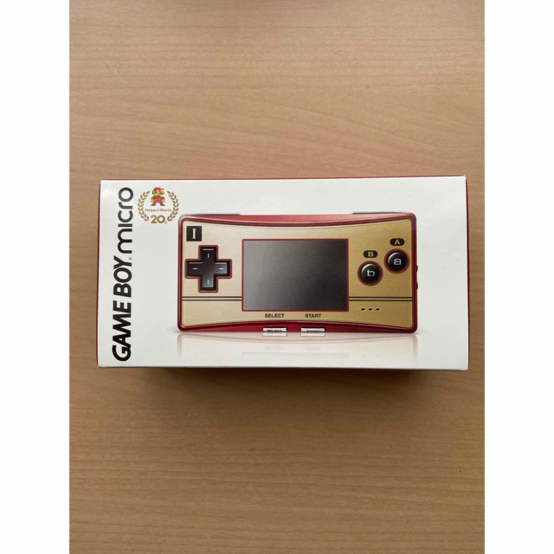 任天堂(ニンテンドウ)の【新品・未使用】GAMEBOY micro エンタメ/ホビーのゲームソフト/ゲーム機本体(携帯用ゲーム機本体)の商品写真