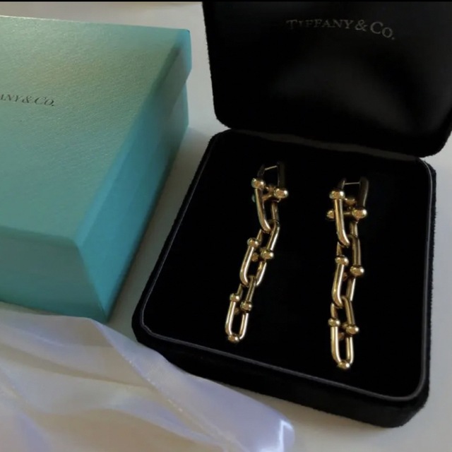 Tiffany & Co.(ティファニー)の定価約118万円　ティファニー　リンクピアス メンズのアクセサリー(ピアス(両耳用))の商品写真