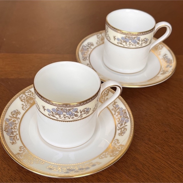 WEDGWOOD   黒壺美品ウェッジウッドクリブデンデミタスC/S