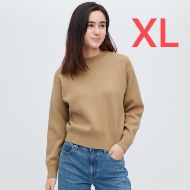 UNIQLO - 【新品タグ付き】スムースコットンクルーネック UNIQLO - 【新品タグ付き】スムースコットンクルーネック