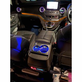 w447 v220d BR447 センターコンソール用温冷カップホルダーの通販 by