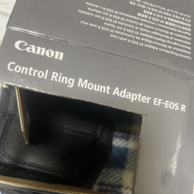 Canon(キヤノン)のCANON　コントロールリングマウントアダプター EF-EOS R スマホ/家電/カメラのカメラ(その他)の商品写真