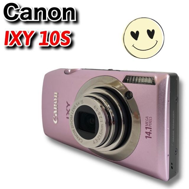 センサーサイズ123型Canon　IXY10S BLACK　動作確認済み