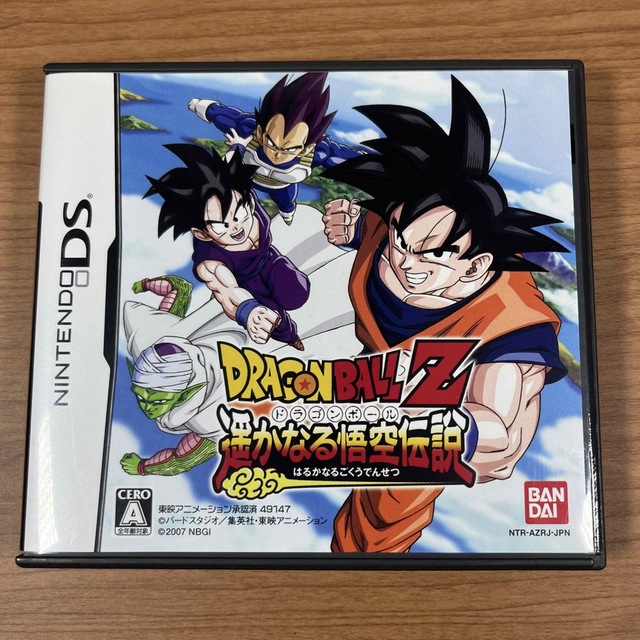 ニンテンドーDS(ニンテンドーDS)のドラゴンボールZ 遥かなる悟空伝説 DS エンタメ/ホビーのゲームソフト/ゲーム機本体(携帯用ゲームソフト)の商品写真