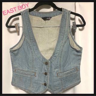 イーストボーイ(EASTBOY)の【美品】EAST BOY girl ジレ ベスト(ベスト/ジレ)