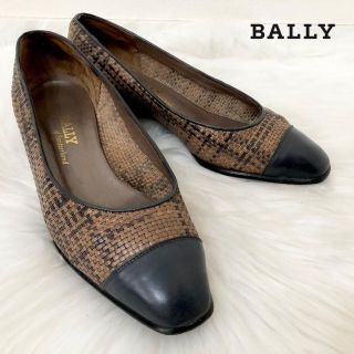 バリー(Bally)のBally of swizerland バリー 編み込み レザー パンプス(ハイヒール/パンプス)