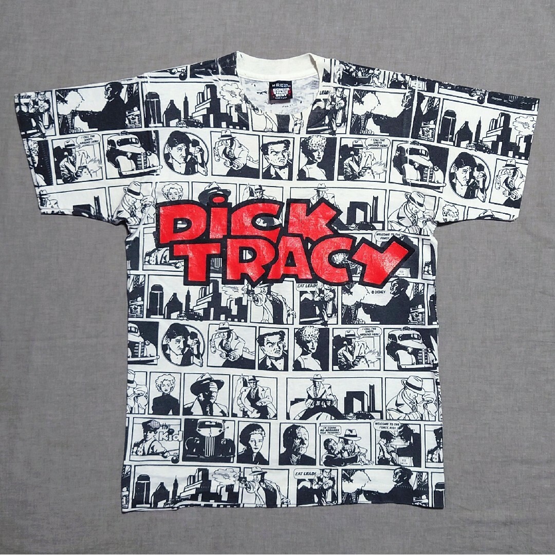 80-90s USA製　『DICK TRACY』Tシャツトップス