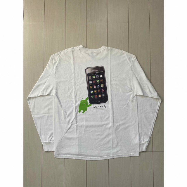 00s GALAXY S ロンT tシャツ 企業系 ビンテージ デッドストック