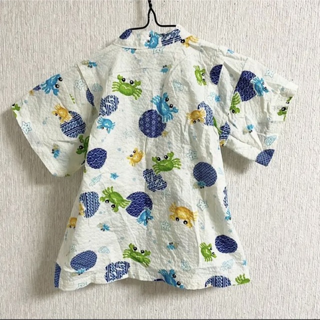 男の子　じんべい キッズ/ベビー/マタニティのキッズ服男の子用(90cm~)(甚平/浴衣)の商品写真