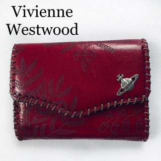 ヴィヴィアンウエストウッド(Vivienne Westwood)のVivienne Westwood パスケース カードケース レッド オーブ(パスケース/IDカードホルダー)