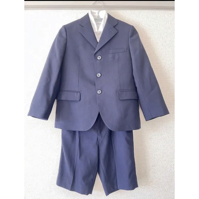 mikihouse(ミキハウス)のMIKI HOUSE  スーツ4点セット　461530 キッズ/ベビー/マタニティのキッズ服男の子用(90cm~)(ドレス/フォーマル)の商品写真