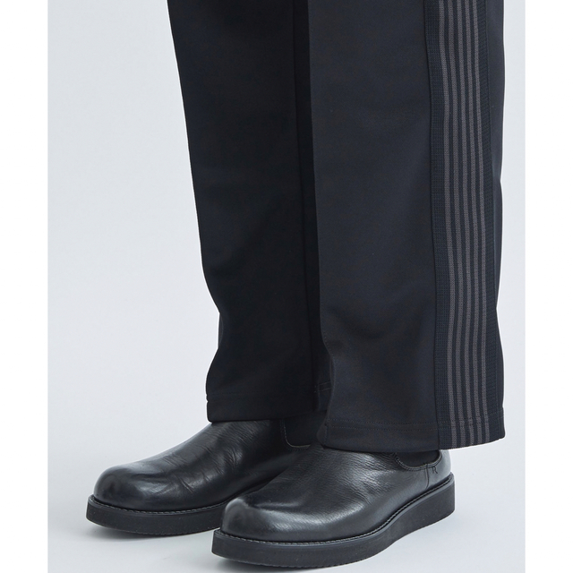 Needles - NEEDLES TRACKPANTS 別注STUDIOUS ブラック23ssの通販 Needles - NEEDLES TRACKPANTS 別注STUDIOUS ブラック23ssの通販