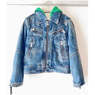 DIESEL - ディーゼル パテッドジャケット 1522 サイズ150 12Y ユニ
