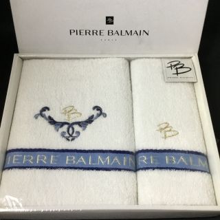 ピエールバルマン(Pierre Balmain)の【新品未使用品】ピエールバルマン フェイスタオル　ウォッシュタオル(タオル/バス用品)