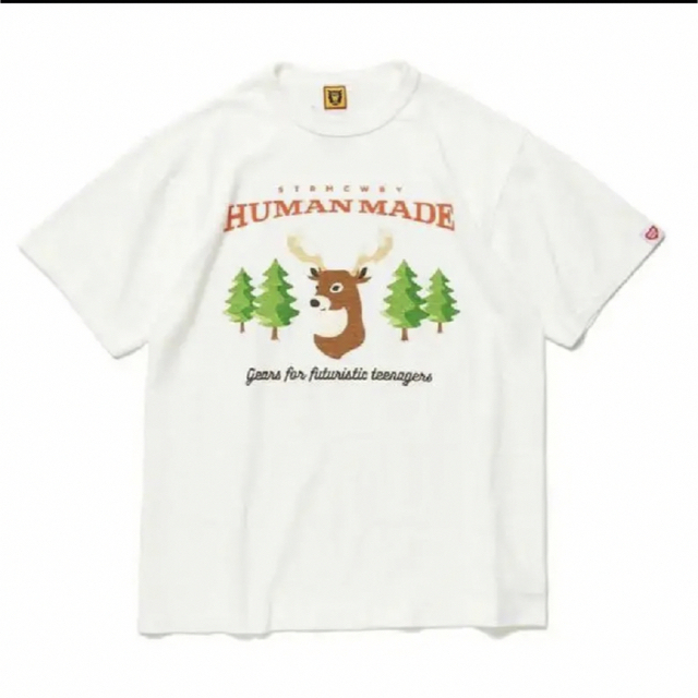 HUMAN MADE(ヒューマンメイド)のHUMAN MADE GRAPHIC T-SHIRT #15 "White" メンズのトップス(Tシャツ/カットソー(半袖/袖なし))の商品写真