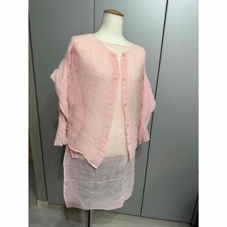 2002年春 イッセイミヤケ シフォンアンサンブル美品(1136) | www