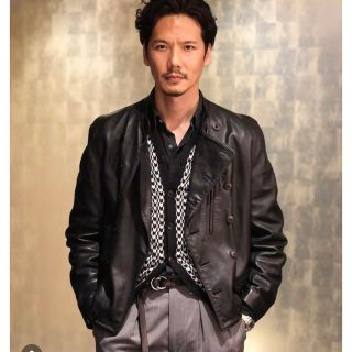 フランス製　agnis  b  SPECIAL  leather  jacket