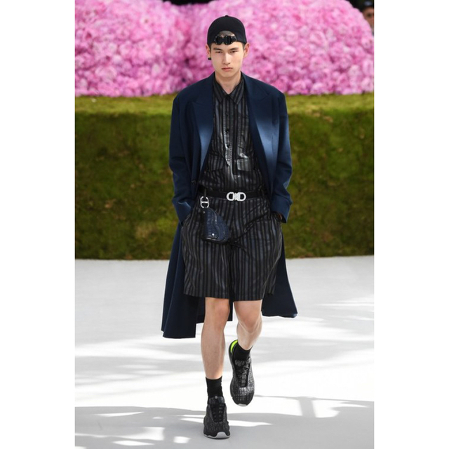 【定価50万円】2019ss Dior チェスターコート ダブル ネイビー