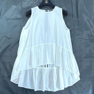 ヨーコチャン(YOKO CHAN)の専用 YOKO CHAN ヘムフレアコットン ブラウス(シャツ/ブラウス(半袖/袖なし))