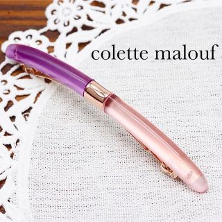 【新品】Colette Malouf✦Gemologyロングバレッタ  クリア