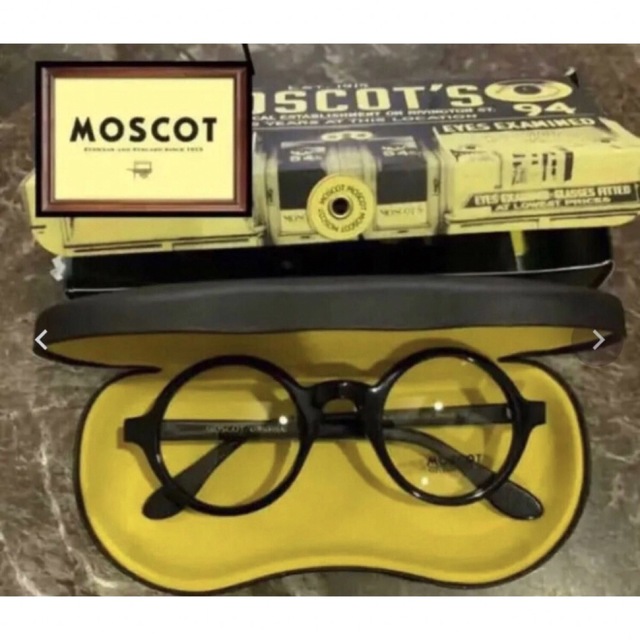 モスコット MOSCOT BLACK ブラック ゾルマン 眼鏡 伊達メガネ