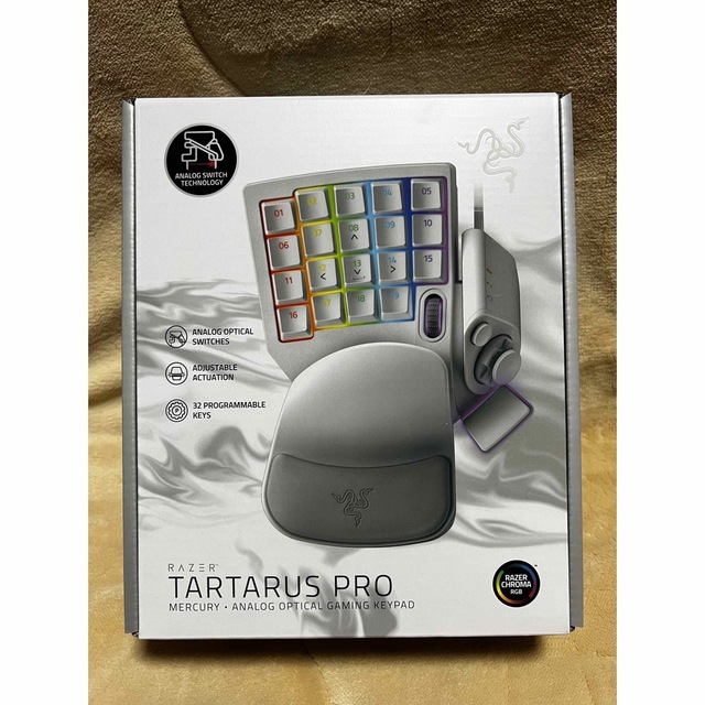 [新品未開封] Razer Tartarus Pro - Mercury