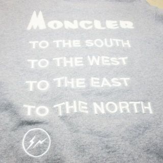 MONCLER - モンクレール FRAGMENT HIROSHI FUJIWARA トレーナー Sの