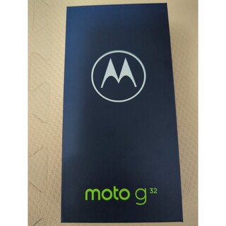 モトローラ(Motorola)のMOTOROLA スマートフォン moto g32 ミネラルグレイ(スマートフォン本体)