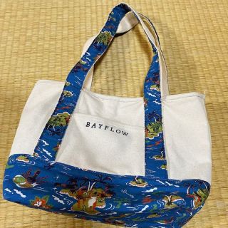 ベイフロー(BAYFLOW)のbayflow peachコラボトートバッグ(トートバッグ)