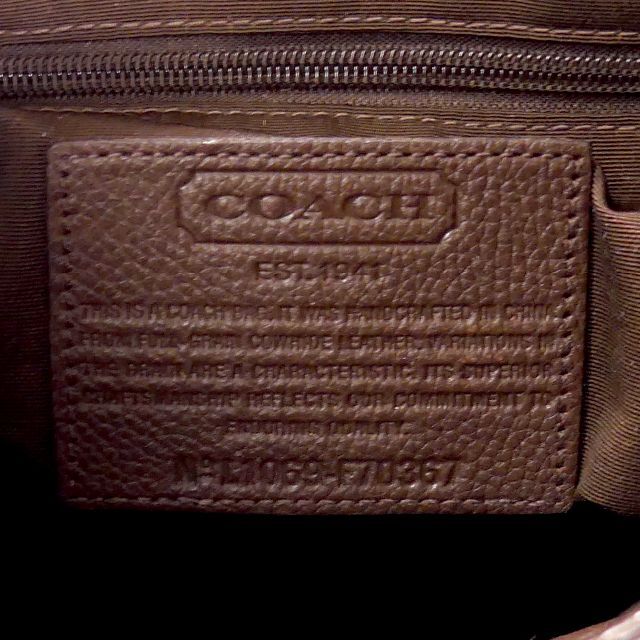 ビジネスバッグ 本革 レザー メンズ COACH コーチ ショルダーNR3113