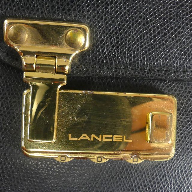 LANCEL - フランス製 アタッシュケース 本革 パイロットケース レザー