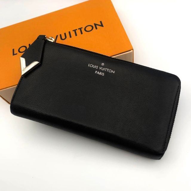 LOUIS VUITTON(ルイヴィトン)の【MIYABI様専用】ルイヴィトン ポルトフォイユ コメット 長財布 ブラック レディースのファッション小物(財布)の商品写真