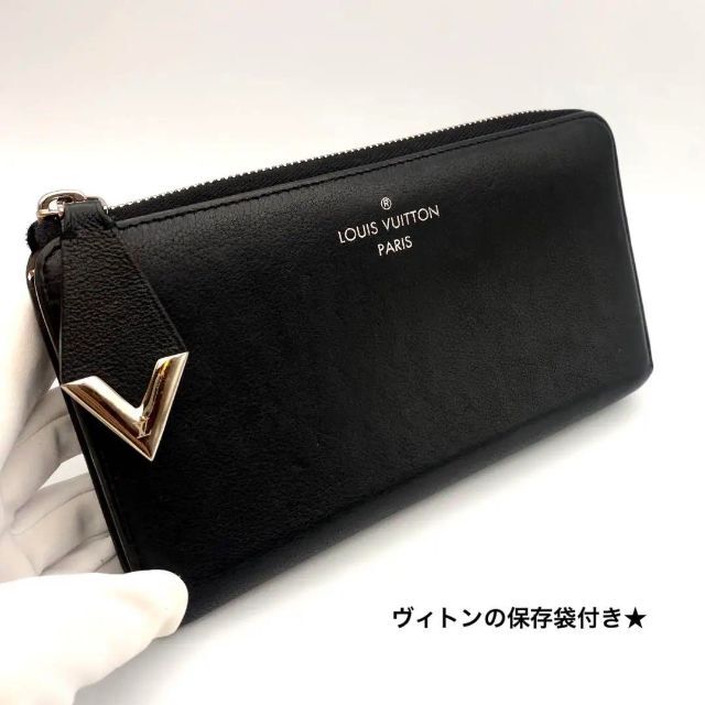 LOUIS VUITTON(ルイヴィトン)の【MIYABI様専用】ルイヴィトン ポルトフォイユ コメット 長財布 ブラック レディースのファッション小物(財布)の商品写真