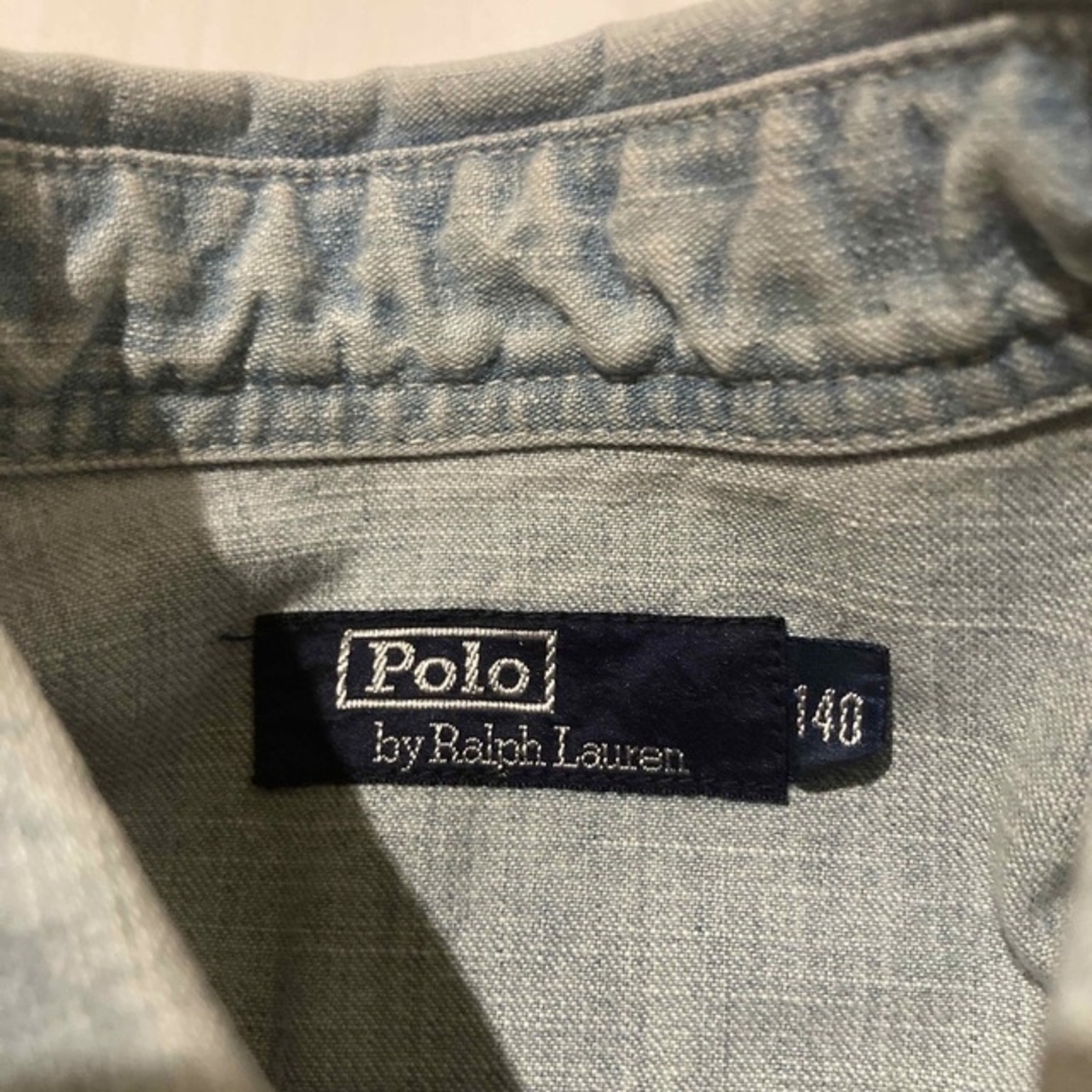 POLO RALPH LAUREN(ポロラルフローレン)のPOLO RALPH LAUREN キッズウエスタンシャツ　140cm キッズ/ベビー/マタニティのキッズ服男の子用(90cm~)(ジャケット/上着)の商品写真