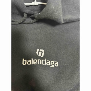 Balenciaga - バレンシアガロゴフーディ クリーニング済みの通販 by ...