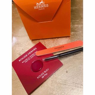 エルメス(Hermes)のルージュ　エルメス　サンプル品　爪やすり付(口紅)