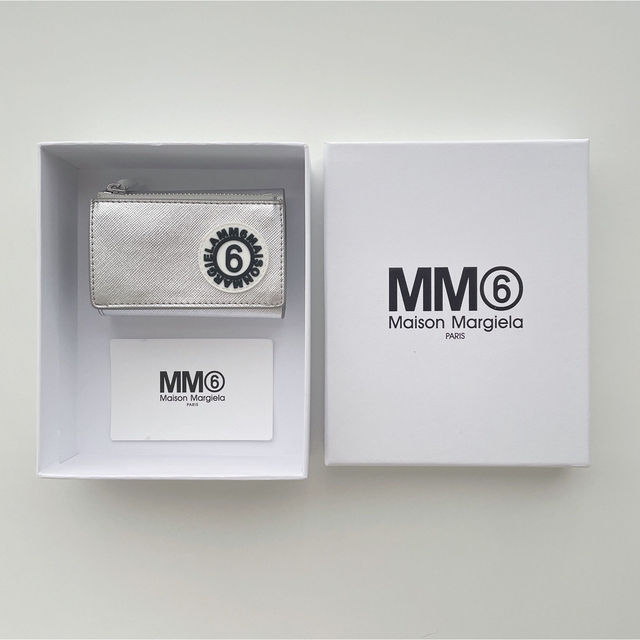 MM6 - 【新品】MM6 MaisonMargiela シルバー ウォレット 三つ折りの
