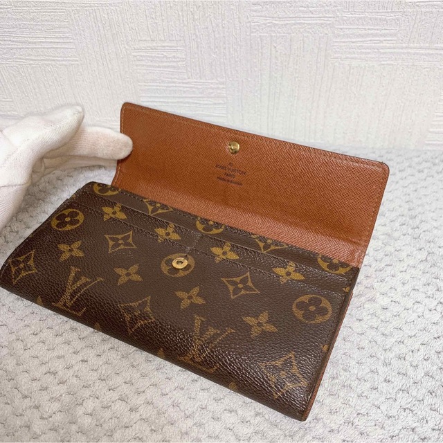 LOUIS VUITTON(ルイヴィトン)の【極美品】 ルイヴィトン ポルトフォイユ サラ モノグラム 長財布 レディースのファッション小物(財布)の商品写真