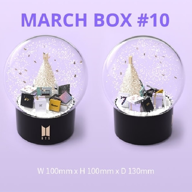 BTS MERCH BOX10 マーチボックス10　スノードーム