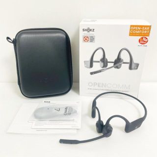 良品 Shokz 骨伝導イヤホン OPENCOMM マイク付き C102