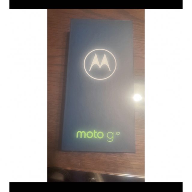 ミネラルグレイ モトローラ motorola g32 新品 未使用 完全未開封-