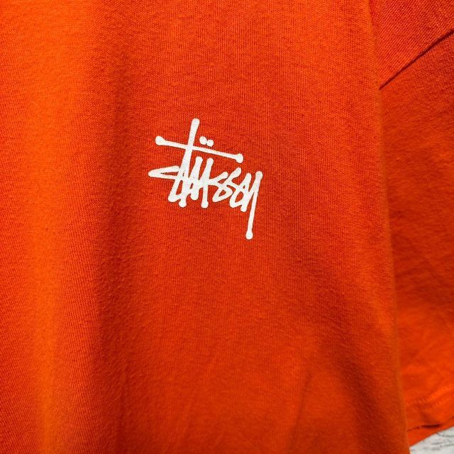 【人気デザイン】ステューシー☆ビックロゴ　即完売モデル　半袖Tシャツ