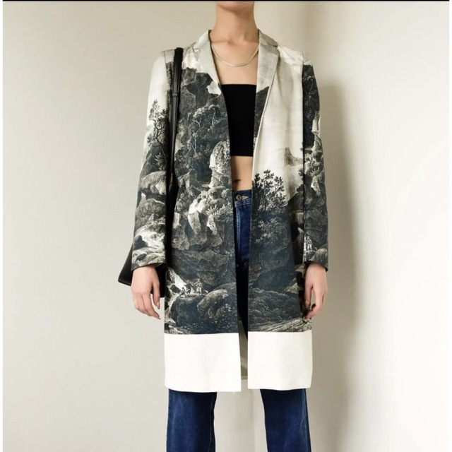 "dries van noten" landscape jacket coat