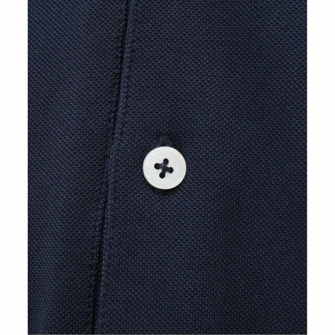 B.C STOCK(ベーセーストック)の【ホワイト】鹿の子半袖ポロシャツ メンズのトップス(Tシャツ/カットソー(半袖/袖なし))の商品写真