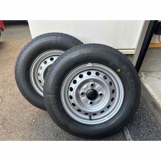 ブリヂストン(BRIDGESTONE)のまるちん様専用　タイヤホイール新車外し　12インチ　ハイゼットカーゴ　B(タイヤ)