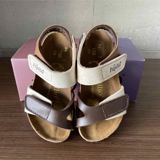 BIRKENSTOCK(ビルケンシュトック)のビルケンシュトック☆キッズ☆バーリブラウン☆15センチ キッズ/ベビー/マタニティのキッズ靴/シューズ(15cm~)(サンダル)の商品写真