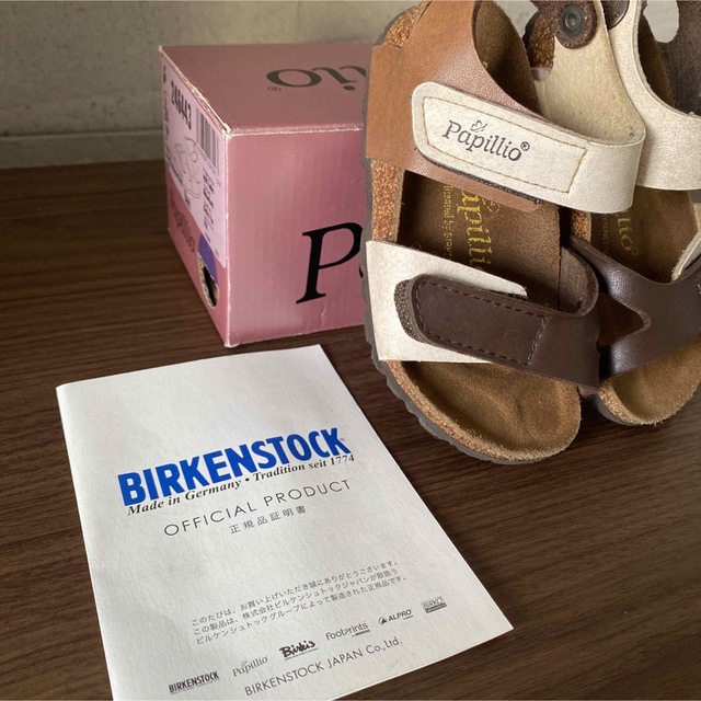 BIRKENSTOCK(ビルケンシュトック)のビルケンシュトック☆キッズ☆バーリブラウン☆15センチ キッズ/ベビー/マタニティのキッズ靴/シューズ(15cm~)(サンダル)の商品写真