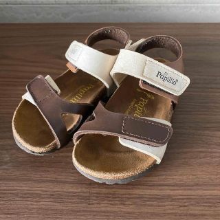 ビルケンシュトック(BIRKENSTOCK)のビルケンシュトック☆キッズ☆バーリブラウン☆15センチ(サンダル)